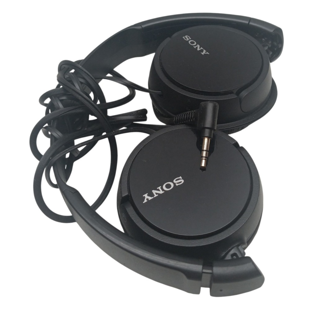 Sony Black Folding Over Ear Compact Headphones / 3.5mm Jack‎